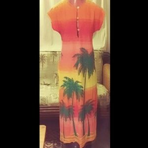 Vintage maxi dress
